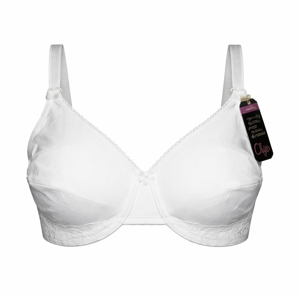 NWT OLGA White Luxury Lift Underwire Bra Size 38DD
